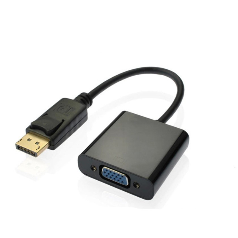 DP to VGA adapter kabel - 1080P video konverzija, bakreno jezgro, VGA sučelje (jedan konektor)