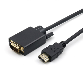 HDMI na VGA adaptér kábel s vysokokvalitným čipom – CCS-24, VGA rozhranie, 100 MB/s, dĺžka 1m/1.8m/3m