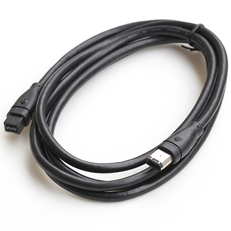 Adaptér FireWire 1394 kábel, 9-pin na 6-pin, prenosová rýchlosť 800, 1394B, meďové jadro, USB 2.0 rozhranie