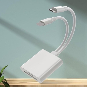 Hxy-275 Type-C čitač memorijskih kartica SD/TF, USB 2.0, 480 Mbps, Apple-kompatibilan, 2-u-1
