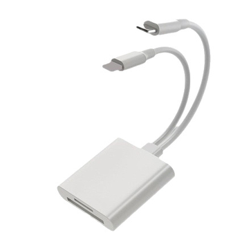 Hxy-275 Type-C čitač memorijskih kartica SD/TF, USB 2.0, 480 Mbps, Apple-kompatibilan, 2-u-1