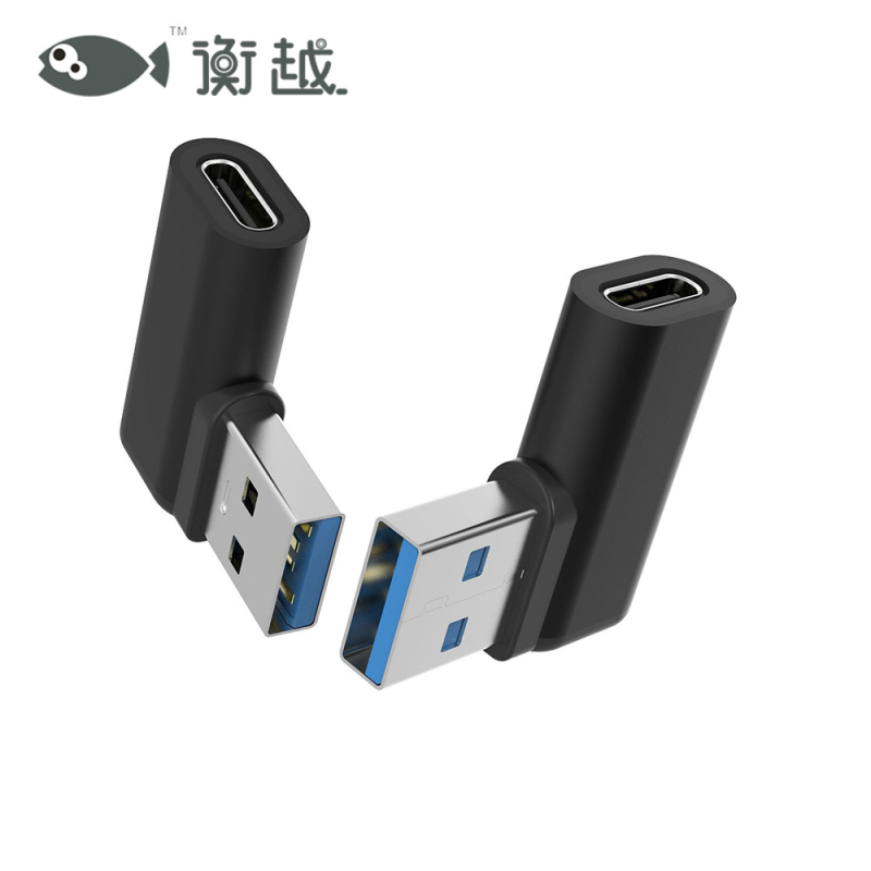 Adaptor Type-C femelă la USB masculin, USB 3.0, transfer de date 500 Mbps, HYZ587, OEM disponibil