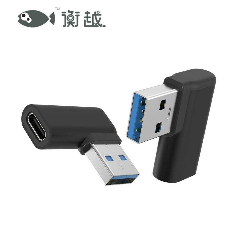 Adaptor Type-C femelă la USB masculin, USB 3.0, transfer de date 500 Mbps, HYZ587, OEM disponibil