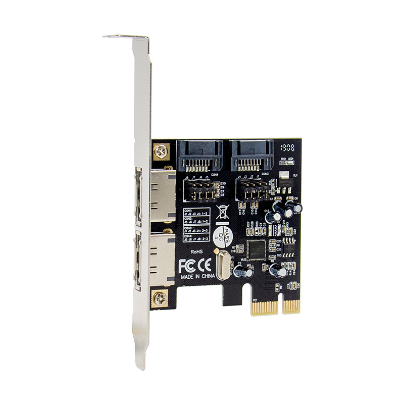 PCIe na SATA III adapter kartica s ASM1061 kontrolerom, model EZA1061, od E Universe