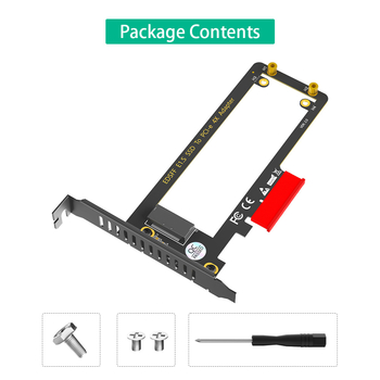 EDSFF E1.S PCIe 4x adapterkártya a Huidongxin márkától