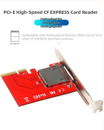 CFexpress Type B PCIe adaptér karta, model XQD-604, iné rozhranie, OEM spracovanie