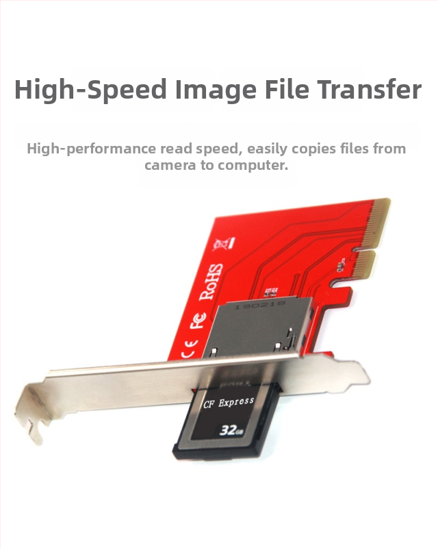 CFexpress Type B PCIe adaptér karta, model XQD-604, iné rozhranie, OEM spracovanie