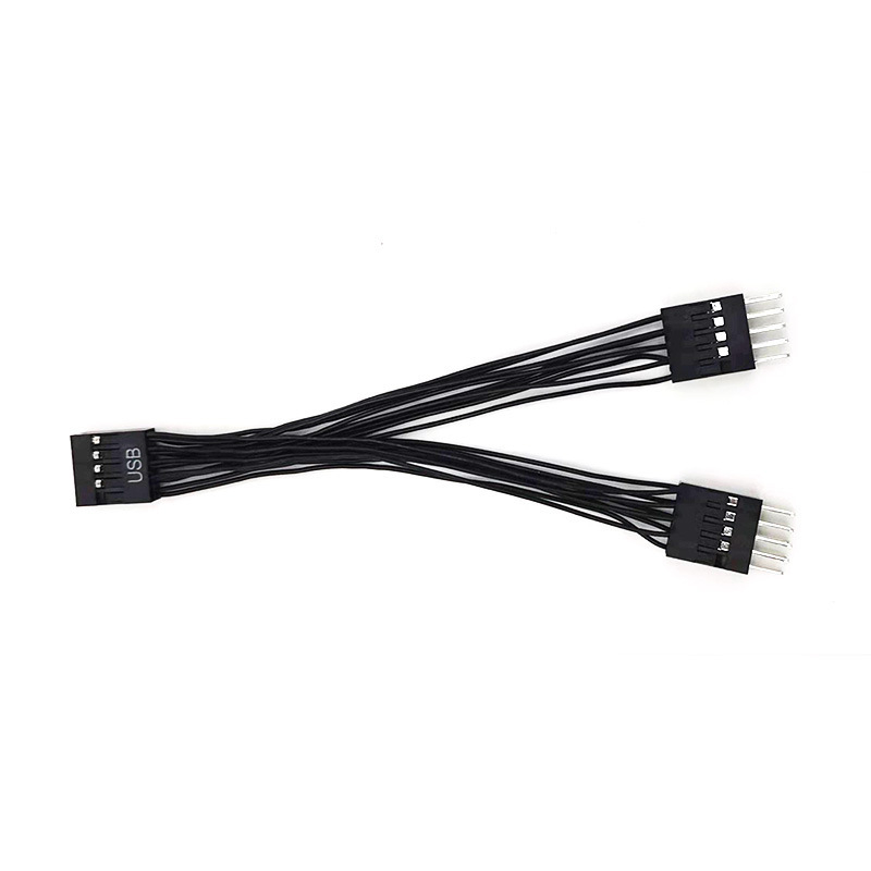 USB produžni kabel za matičnu ploču stolnog računala - bakreno jezgro, prijenos podataka 480, model Usb one minute two lines