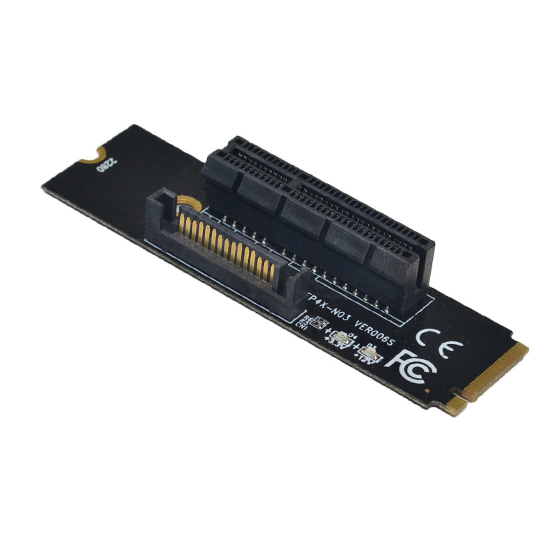 Adapter kartica M.2 Key M na PCIe, NGFF PCIe 1X/4X, NVMe podrška, LED indikator