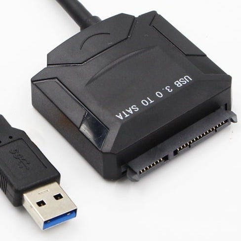 AWD8 cablu adaptor USB 3.0 la SATA pentru HDD/SSD de 2.5/3.5 inch, controler JM578, 35 cm, conductor din cupru, un singur capăt