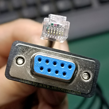 Kábel pre ovládanie Sky-watcher SynScan: DB9 na RJ12, SynScan upgradovací kábel, USB 2.0, 256000 bps, meďové jadro