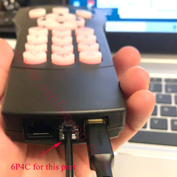 Kábel pre ovládanie Sky-watcher SynScan: DB9 na RJ12, SynScan upgradovací kábel, USB 2.0, 256000 bps, meďové jadro