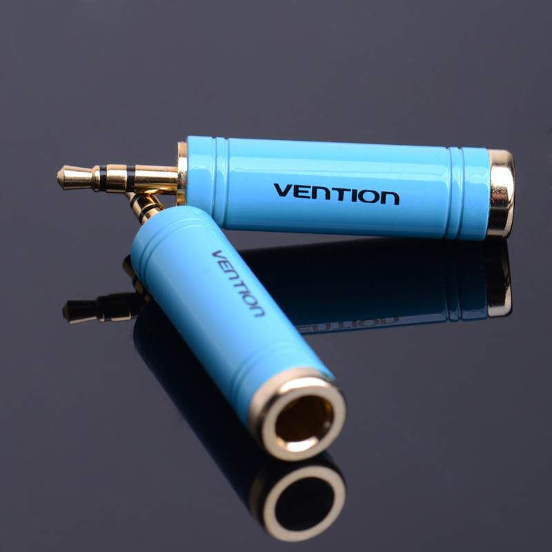 Weixun audio adapter 6,5 mm na 3,5 mm, 6,5 mm ženski na 3,5 mm muški, model VAB-S04-L, USB-IDE sučelje