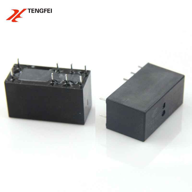 CNTENGFEI 115F seriālais DC relejs, 16A, 12V/24V dubultais spriegums, 8 pieslēgvietas, noslēgts elektromagnētiskais relejs