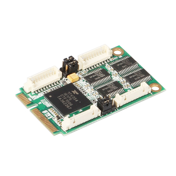 Mini PCIe 4-portos RS-232 soros kártya, Exar 17V352, ipari osztály