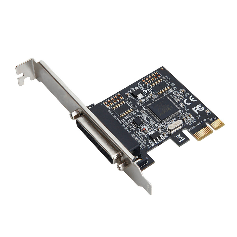 White Spider PCIe na paralelný port kartu s DB-25 LPT rozhraním (AX99100/9900, Serial Port karta)