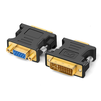 DVI na VGA pretvarački modul (DVI sučelje, bakreno jezgro, brzina prijenosa 1000 Mbps, jednostruki konektor)