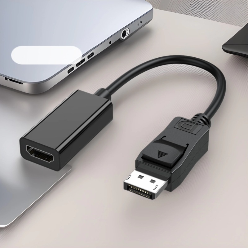 DP na HDMI adapter kabel – 4K podrška, visokoučinkovit čip, 10 Gbps, duljina 0,2 m