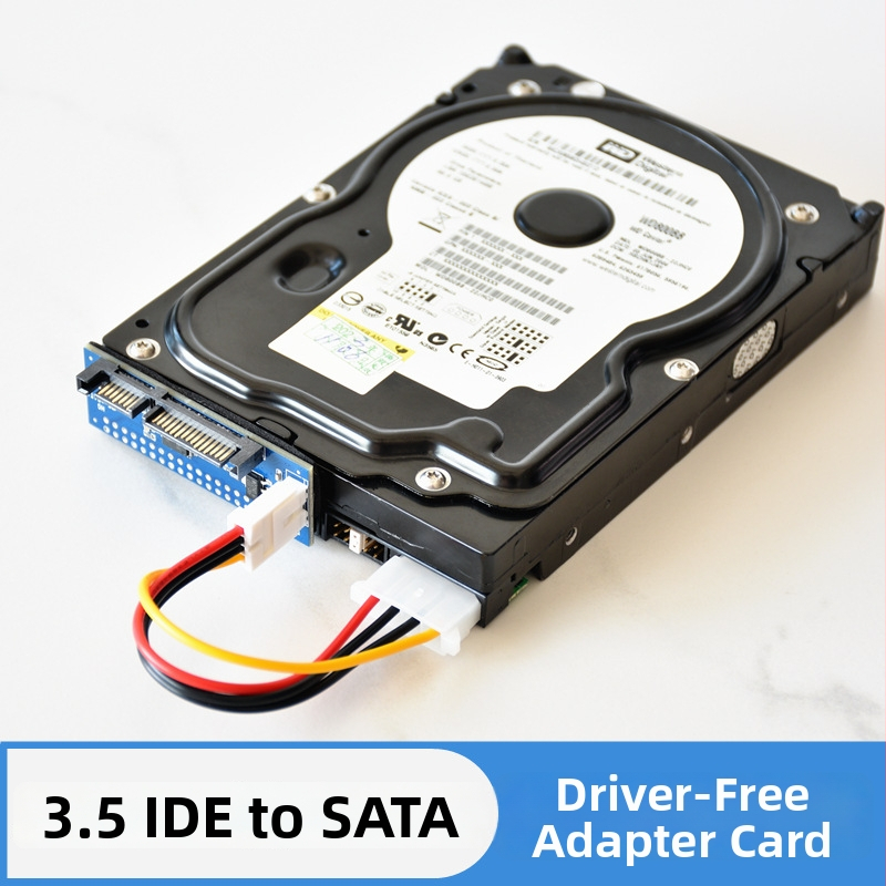 IDE na SATA adaptér karta, PATA 40-pin konvertor pevného disku, model C212, čip JM20330