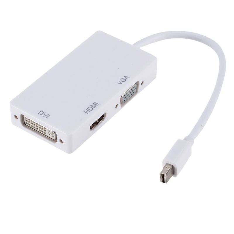 Amila HDMI adapter kabel - MiniDP na VGA/HDMI/DVI pretvarač (3-u-1), 4K