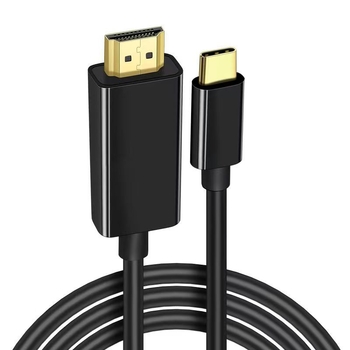 Cablu adaptor Type-C la HDMI, cu nucleu de cupru, conectori placati cu aur, 4K30Hz, cip de înaltă calitate