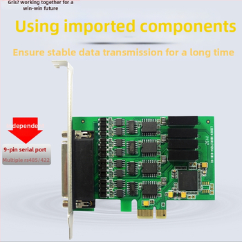 Βιομηχανικού επιπέδου PCIe σε RS-485 σειριακό καλώδιο, XR17V354, τετρακαναλικό, 115200 bit/s, προστασία από υπερτάσεις