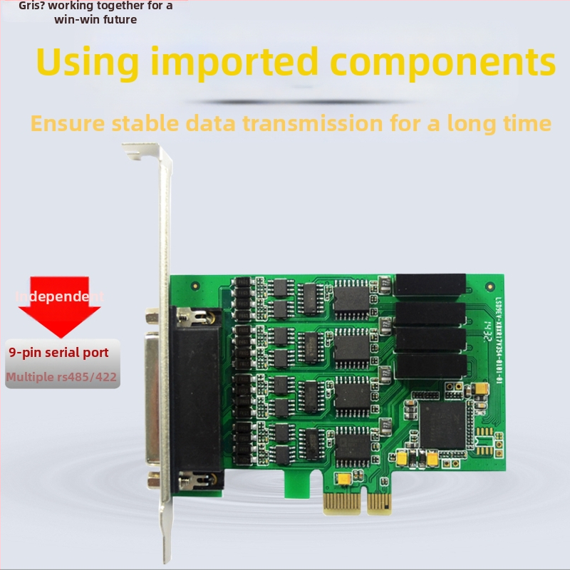 Βιομηχανικού επιπέδου PCIe σε RS-485 σειριακό καλώδιο, XR17V354, τετρακαναλικό, 115200 bit/s, προστασία από υπερτάσεις