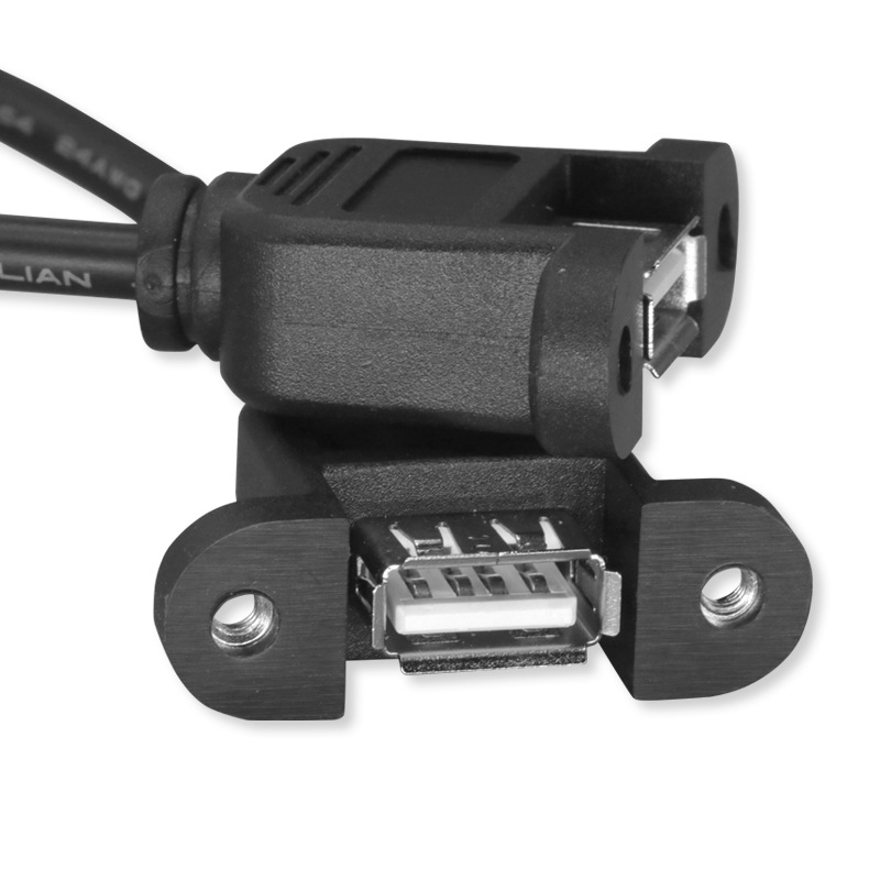 USB–DuPont podatkovni kabel, 5-pinski, s otvorom za vijak i nastavcima za matičnu ploču