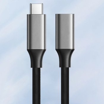 Type-C produžni kabel, muško–ženski, 20Gbps, USB 3.2 podaci, 4K projekcija zaslona