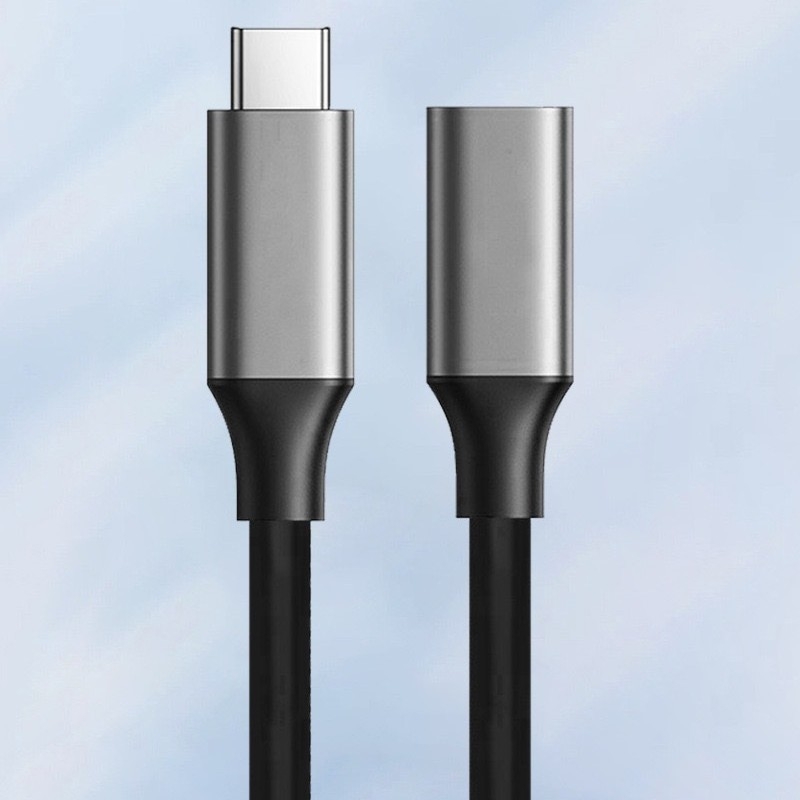 Type-C produžni kabel, muško–ženski, 20Gbps, USB 3.2 podaci, 4K projekcija zaslona