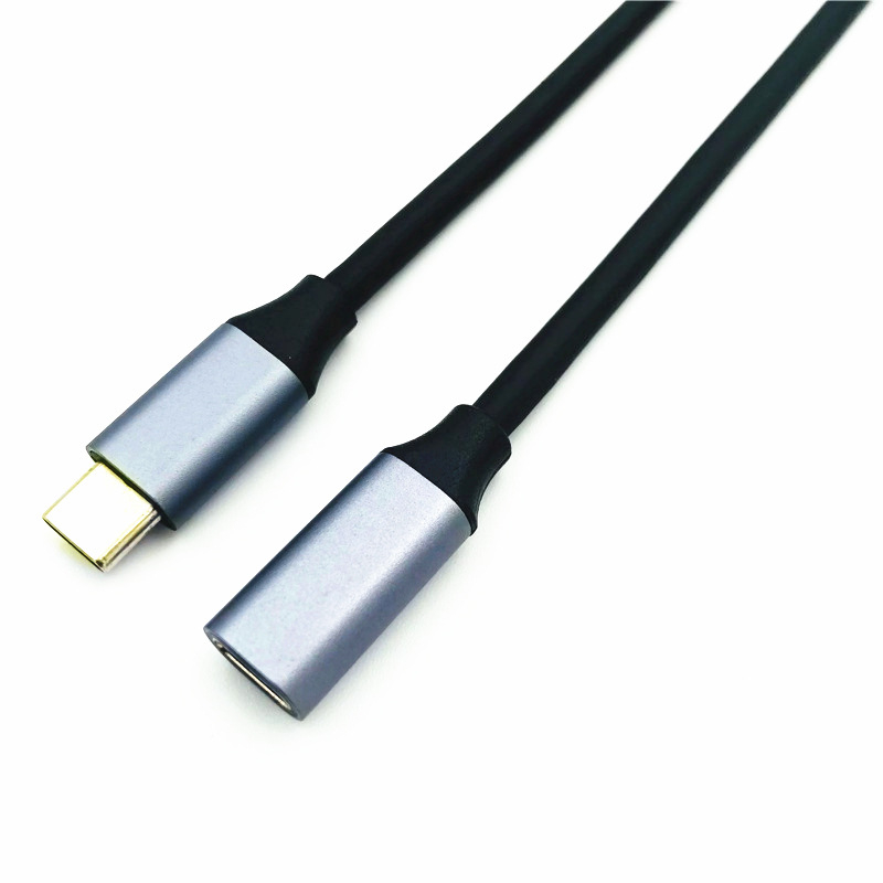 Type-C produžni kabel, muško–ženski, 20Gbps, USB 3.2 podaci, 4K projekcija zaslona