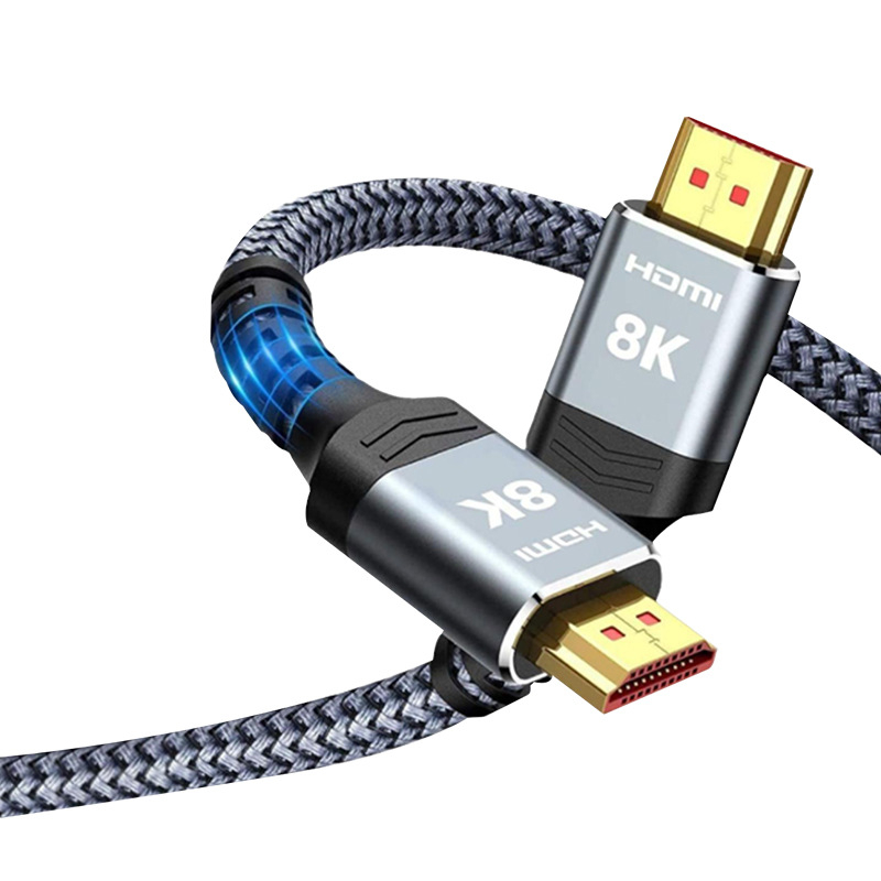 Xinze HDMI kabel 8K60Hz, 5 m, HDMI–HDMI, pozlaćeni kontakti, kabel visoke razlučivosti za televizor i računalo