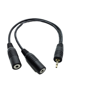 Prilagođeni računarski audio kabel 3,5 mm, splitter 1 na 2, muški–ženski spoj, produžni kabel