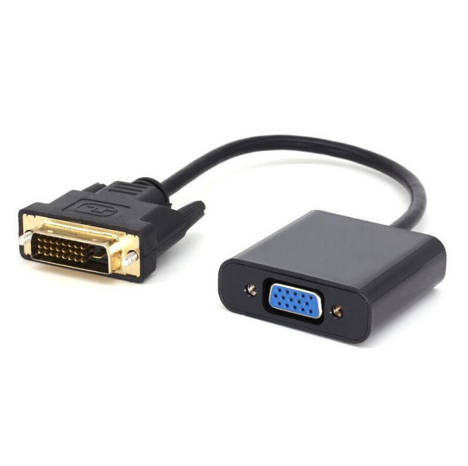 DVI-D na VGA adapter s čipom