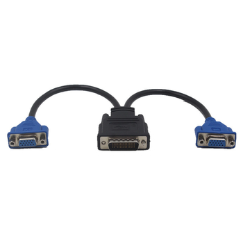 DMS-59 priključak za dvostruki VGA adapter kabel grafičkoj kartici, DVI 1 na 2 prikaza, računalni adapter kabel