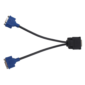 DMS-59 priključak za dvostruki VGA adapter kabel grafičkoj kartici, DVI 1 na 2 prikaza, računalni adapter kabel