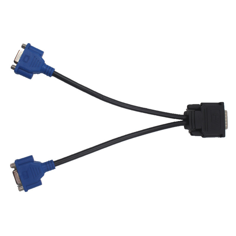 DMS-59 priključak za dvostruki VGA adapter kabel grafičkoj kartici, DVI 1 na 2 prikaza, računalni adapter kabel
