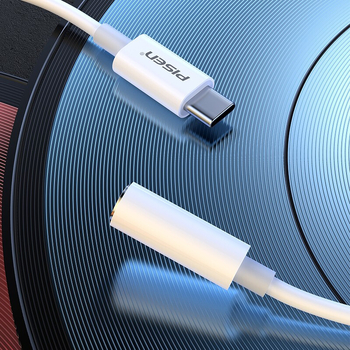 Pisen TYPE-C na 3,5 mm audio adaptér pre zariadenia Huawei