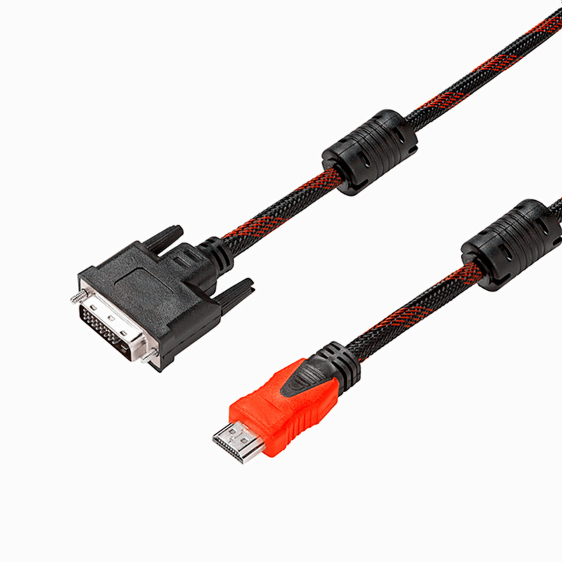 HDMI–DVI dvostrani kabel, duljine 1,5 m, bakrena žica, model 105, OEM dostupan