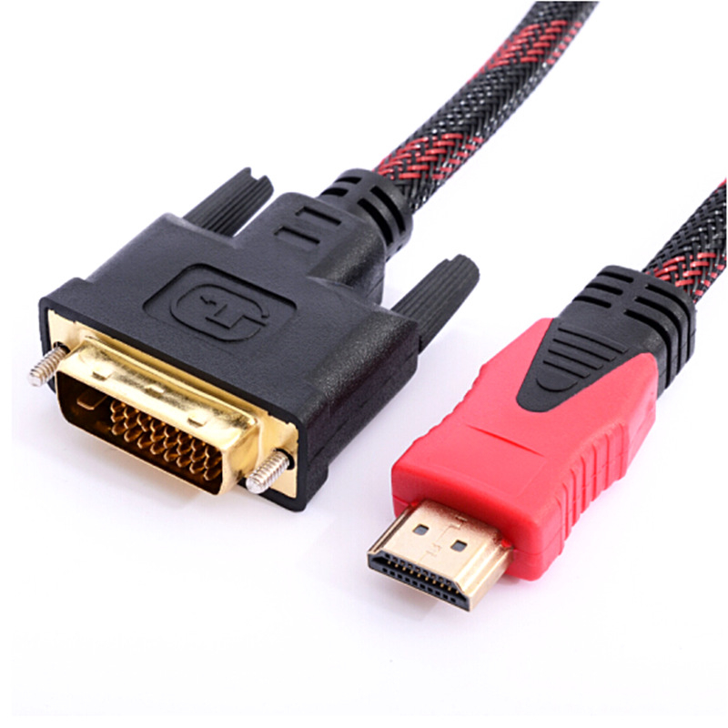 HDMI–DVI dvostrani kabel, duljine 1,5 m, bakrena žica, model 105, OEM dostupan