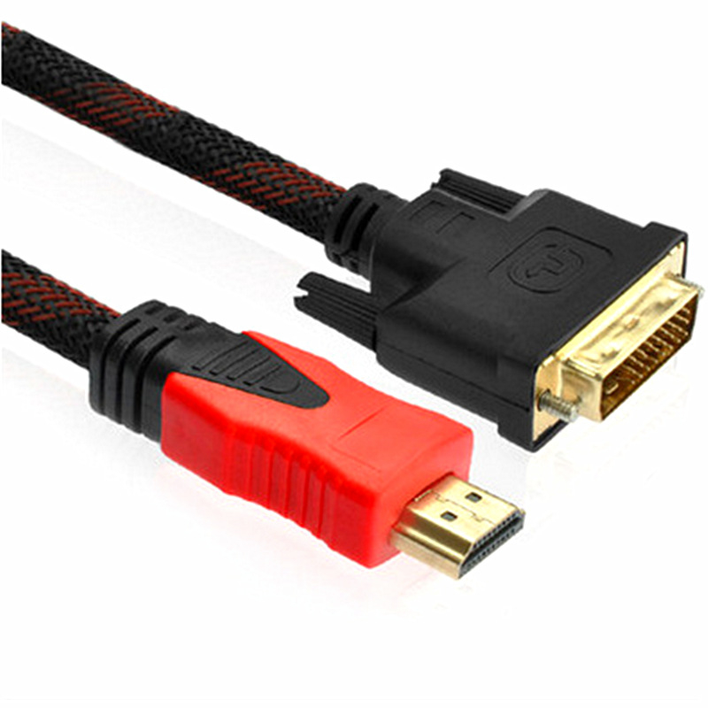 HDMI–DVI dvostrani kabel, duljine 1,5 m, bakrena žica, model 105, OEM dostupan
