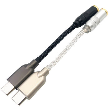 Alone cablu patch 8-șir Type-C cu DAC CS46L41 pentru audio digital, conectori 3,5/2,5/4,4 mm