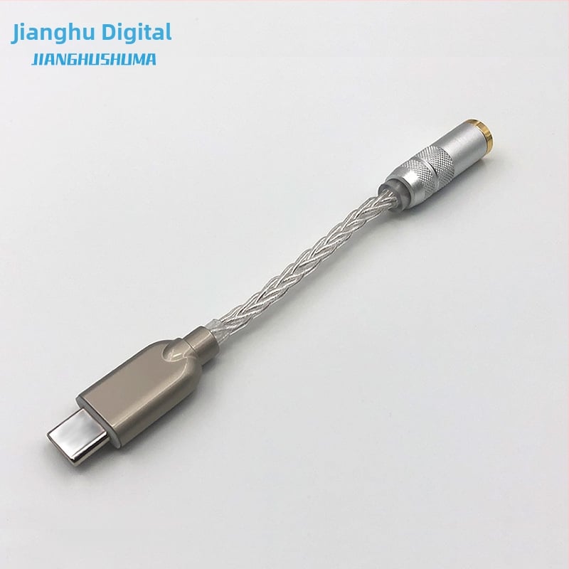 Alone cablu patch 8-șir Type-C cu DAC CS46L41 pentru audio digital, conectori 3,5/2,5/4,4 mm