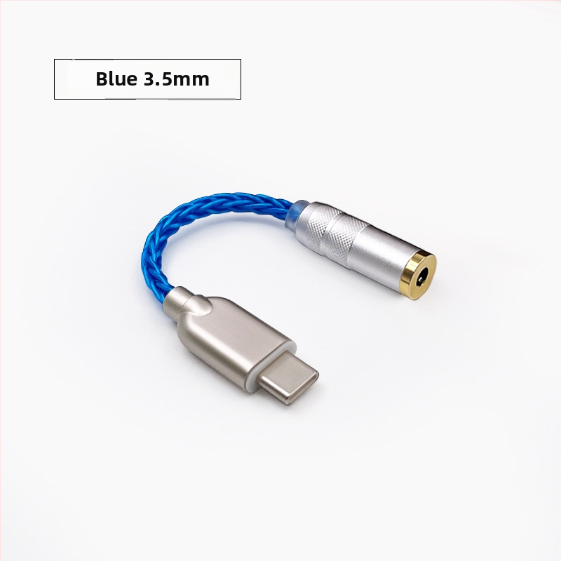 Alone cablu patch 8-șir Type-C cu DAC CS46L41 pentru audio digital, conectori 3,5/2,5/4,4 mm