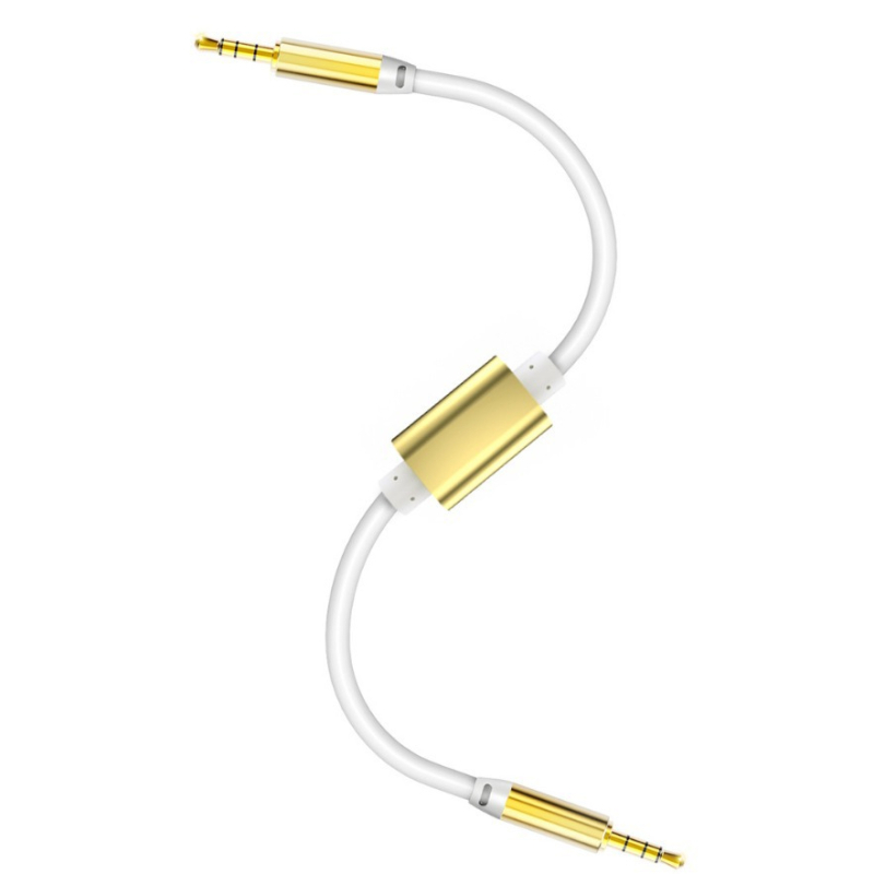 Dvostrani mobilni audio kabel za prijenos uživo (3.5mm; Jezgro: Bold oxygen-free copper; Vodič: Oxygen-free copper)