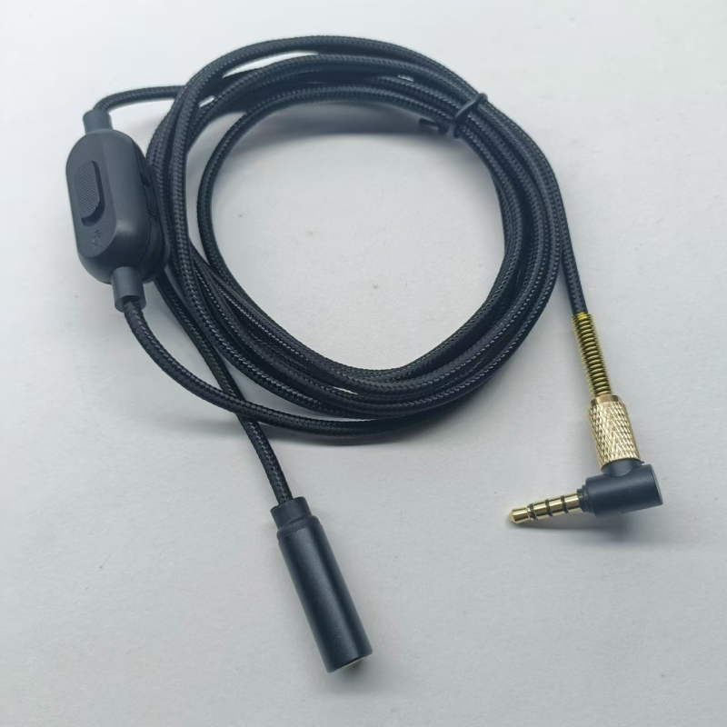 Prošireni kabel za slušalice s pozlaćenim priključcima, jezgra od čistog bakrenog vodila, bakar bez kisika, ROHS