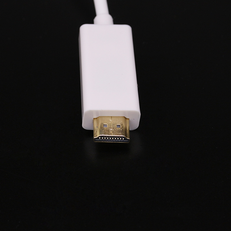 Mini DisplayPort na HDMI adaptér kábel DP03, meďový vodič, HDMI rozhranie, pre PC