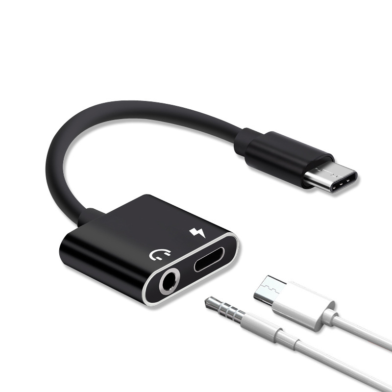 Type-C na 3,5 mm audio i punjenje 2-u-1 adapter