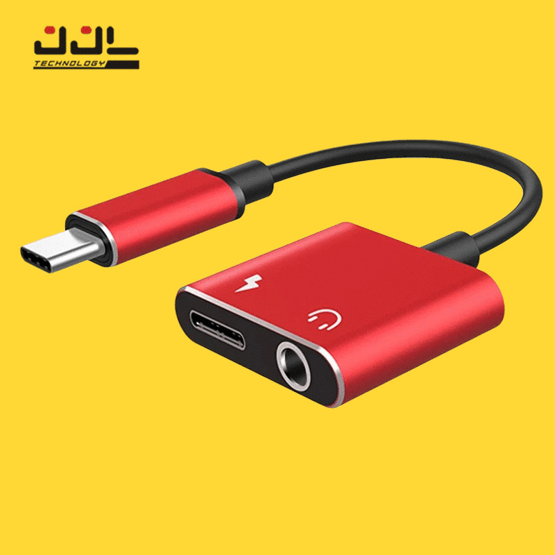 Type-C na 3,5 mm audio i punjenje 2-u-1 adapter