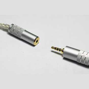 TYPE-C na 3,5 mm digitálny dekódovací HiFi kábel, 8-prúdový OCC meď, strieborné povrchové úpravy, model 2020025